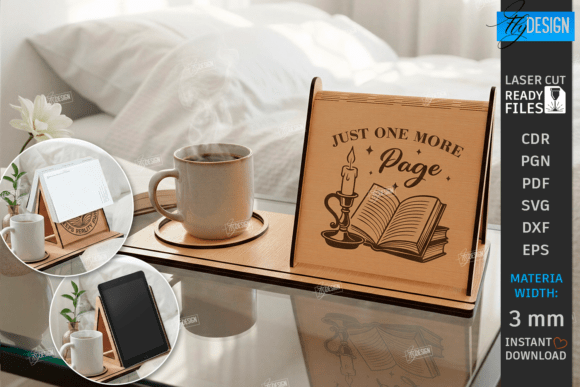 Book Stand with Coaster Laser Cut CNC: A Designer’s Review