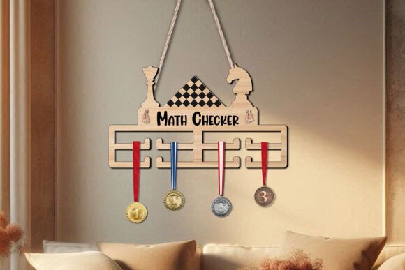 Chess Sport Man Medal Hanger SVG Display: Laser Cutting Stands Review