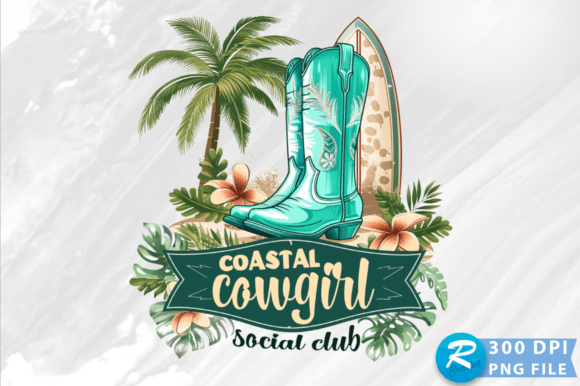 Coastal Cowgirl Social Club PNG Design Review