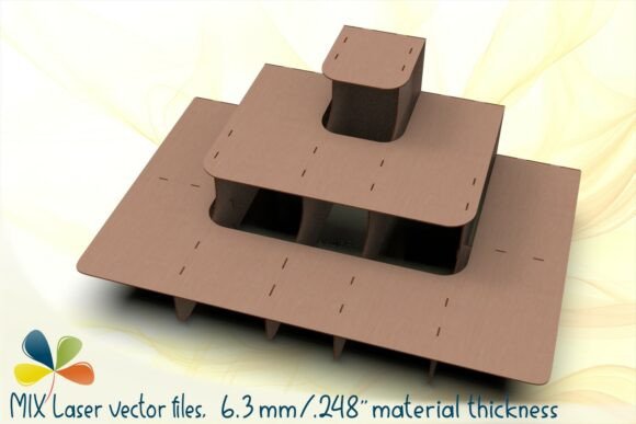 Display Shelf for Laser Cut