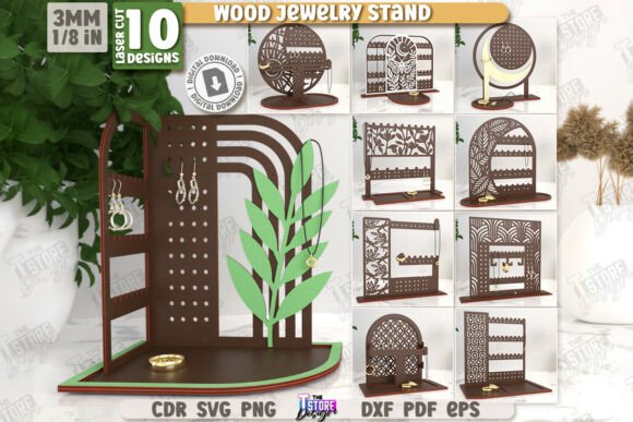 Jewelry Display Laser Cut Bundle CNC Review