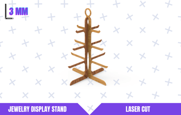 Jewelry Display Stand: Laser Cutting Stands for Handmade Brands