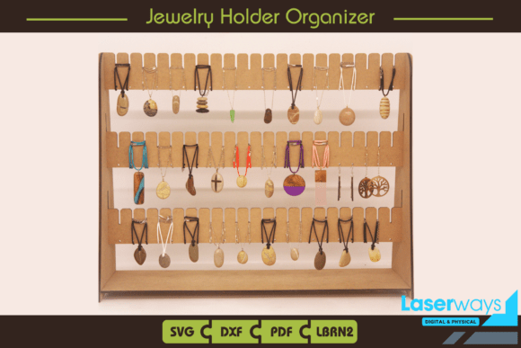 Jewelry Holder - Display - Organizer for Laser Cutting Stands