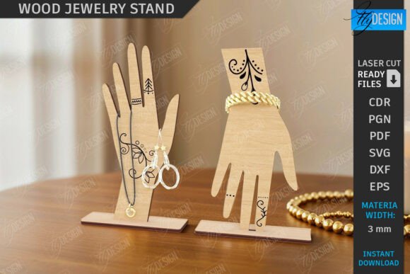 Laser Cutting Stands: Jewelry Stand Laser Cut Jewelry Holder Review