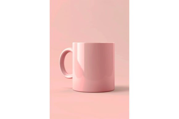 Pink Mug Mockup for Mugs Amp Graphics & Branding
