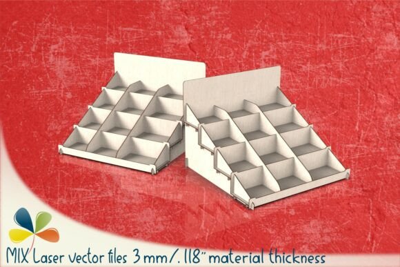 Reinforced Display Stand 3mm SVG: A Laser Cutting Stands Review
