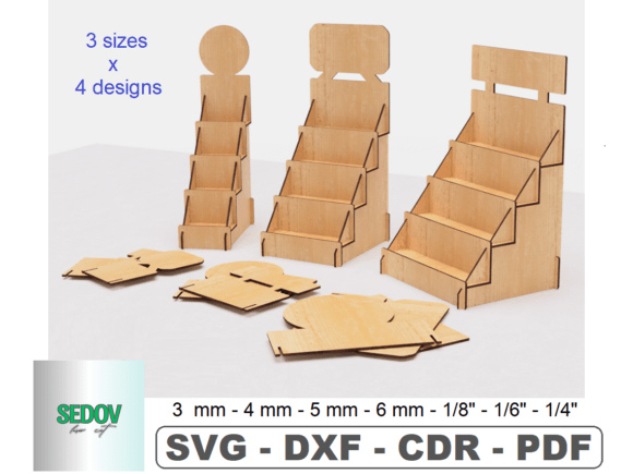 Retail Counter Display Stand Laser Cut for Stands