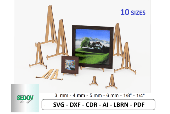 Reviewing the Photo Easel Stand Laser Cut 10 Sizes